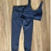 Lululemon Wunder Train High-Rise Crop 23 & Align Reversible Bra size 6 min blue