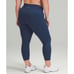 Lululemon Wunder Train High-Rise Crop 23 & Align Reversible Bra size 6 min blue