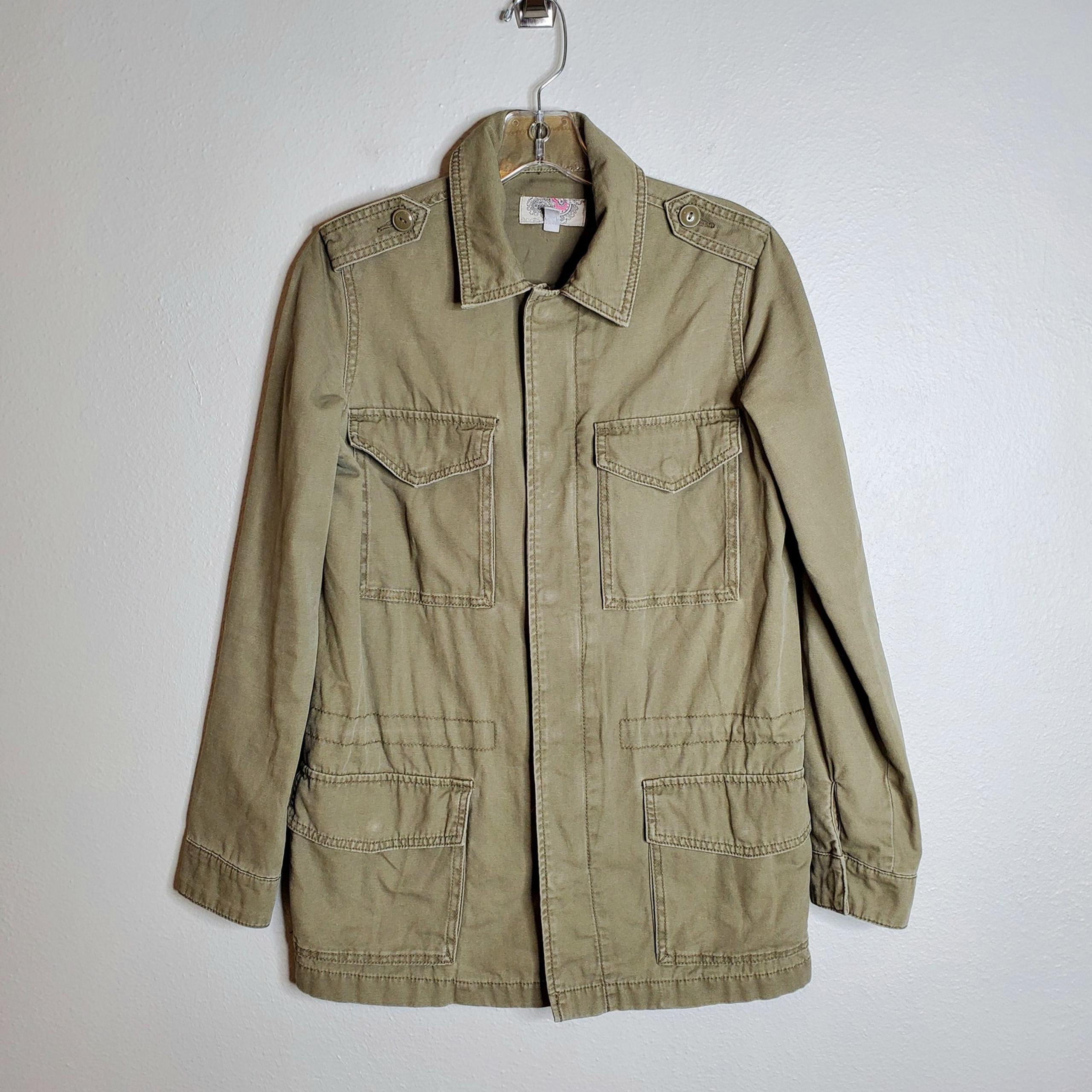 Urban Outfitters Ecote Military Utility Jacket Size XS Green