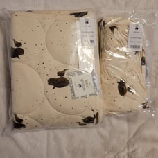 Kate quinn beluga quilt and sheet
