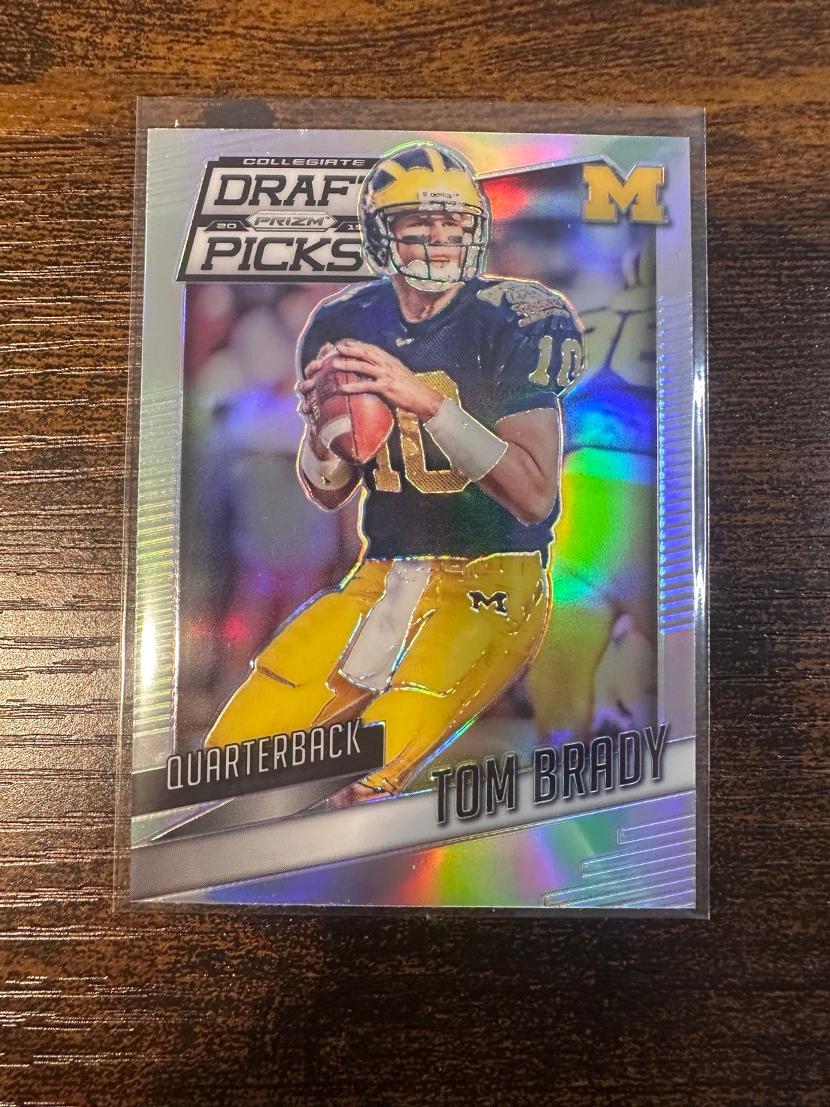 Tom Brady silver Prizm