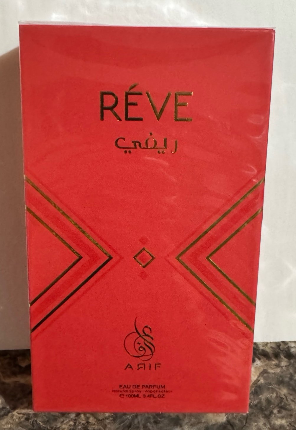 Reve Eau De Parfum Unisex Scent By Arif New Sealed 3.4 FL. OZ