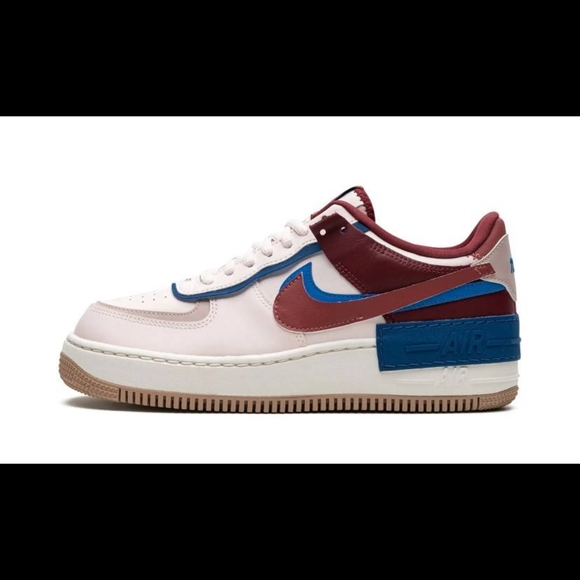Nike Air Force 1 Shadow Women’s Size 7 Light Soft Pink Canyon Rust CI0919-601