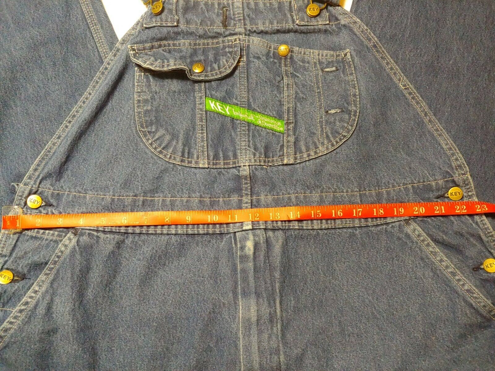 Key Imperial Aristocrat Bibb Overalls big short