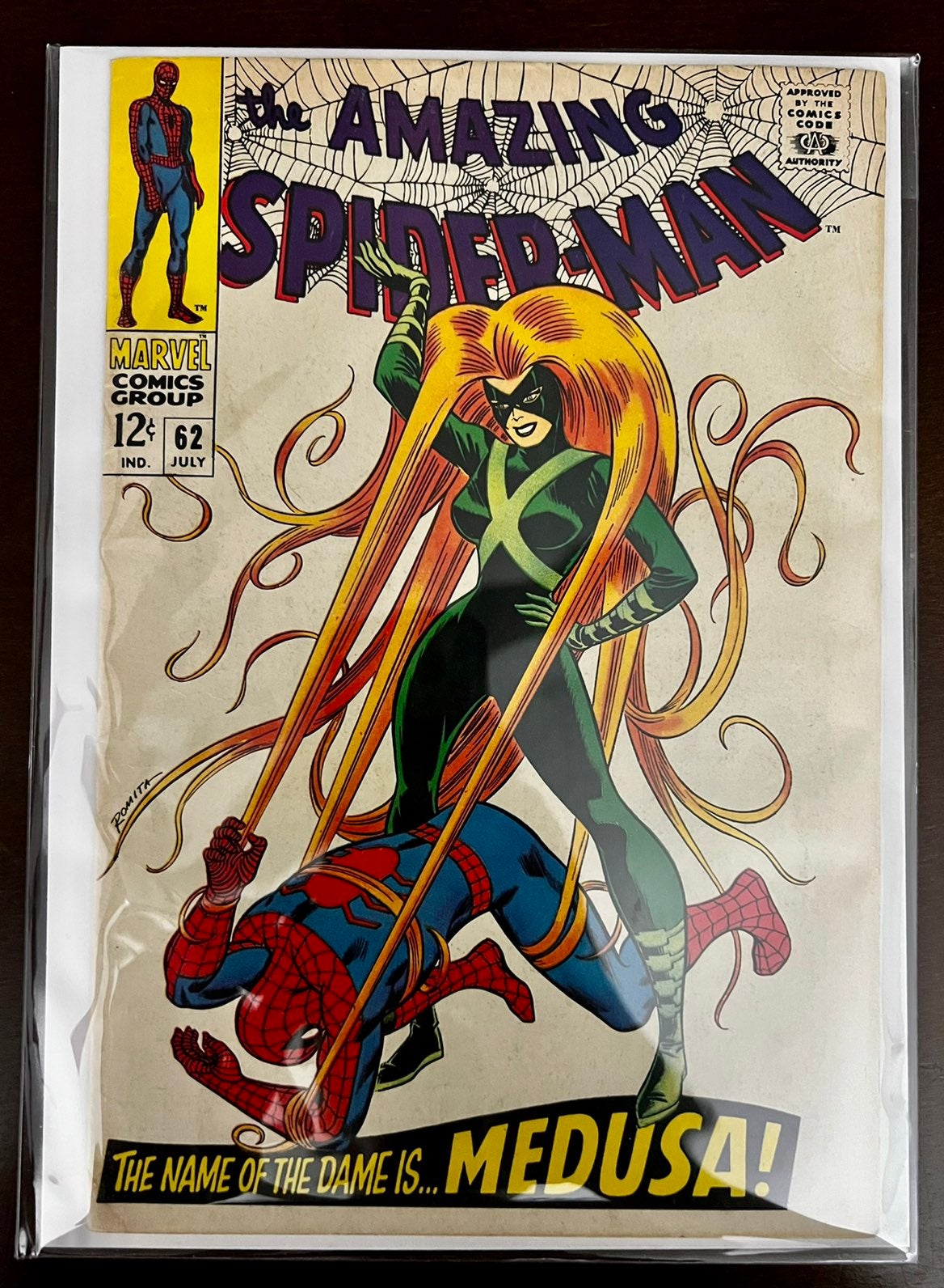 Amazing Spiderman # 62 high quality & 72