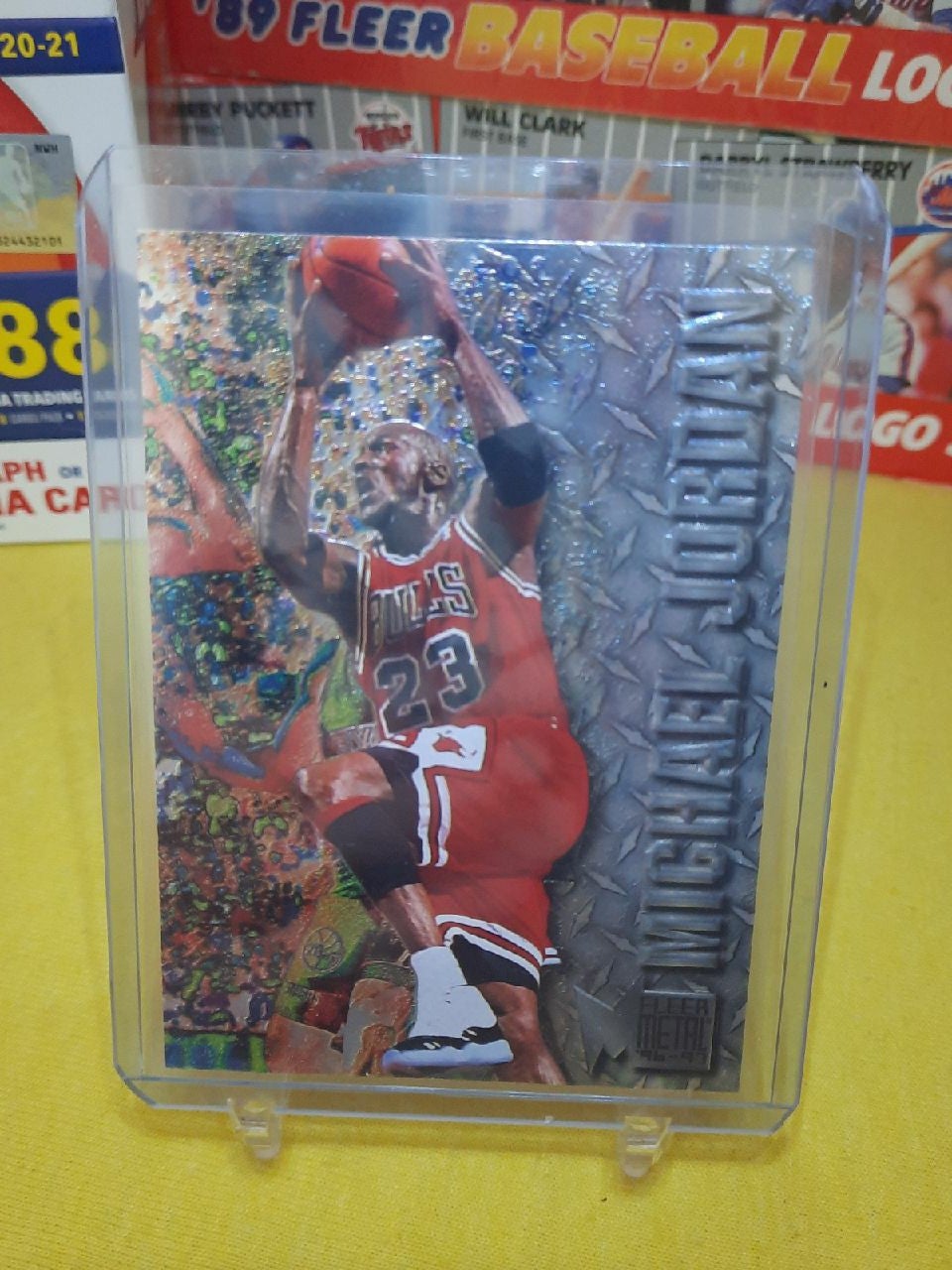 Michael Jordan FLEER METAL HOT