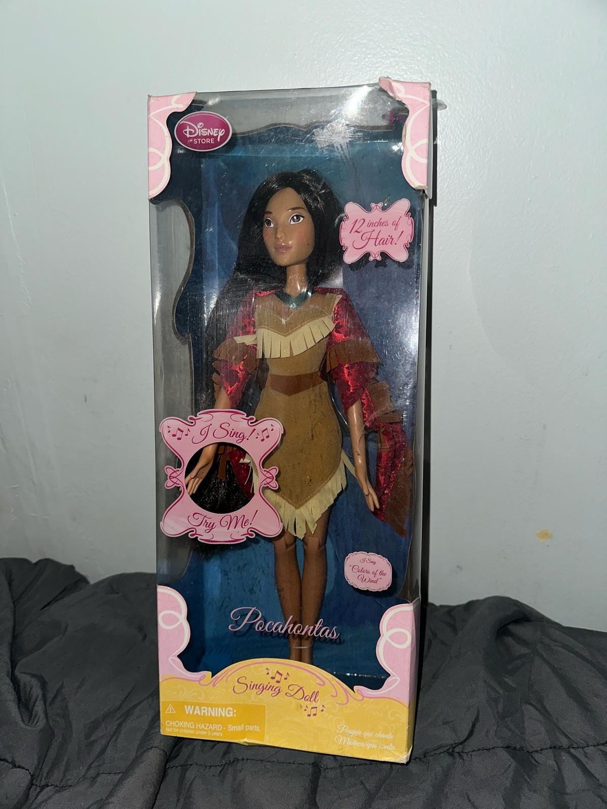 Disney Princess Pocahontas Singing Doll 17 inches