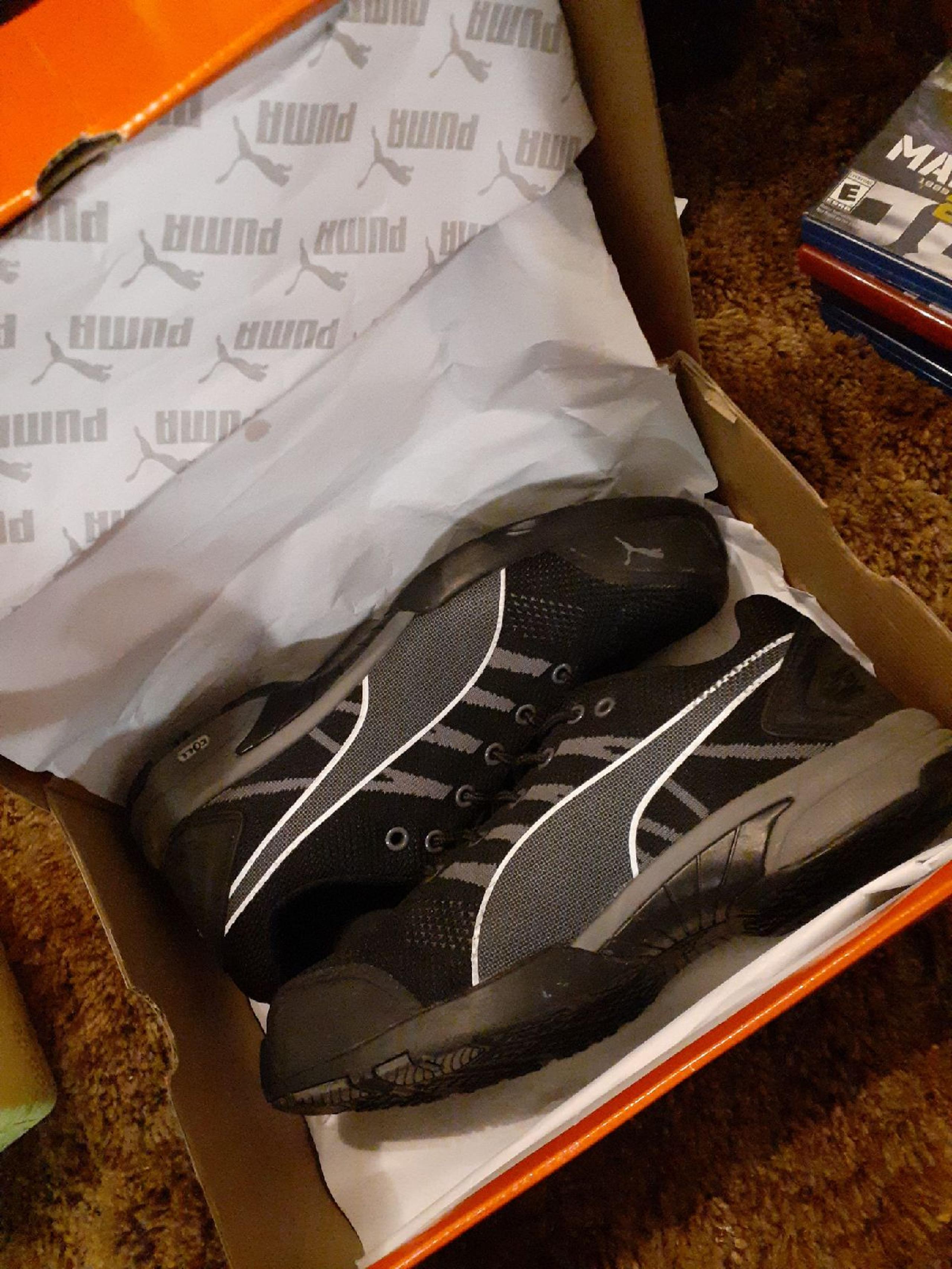Puma steel toe shoes
