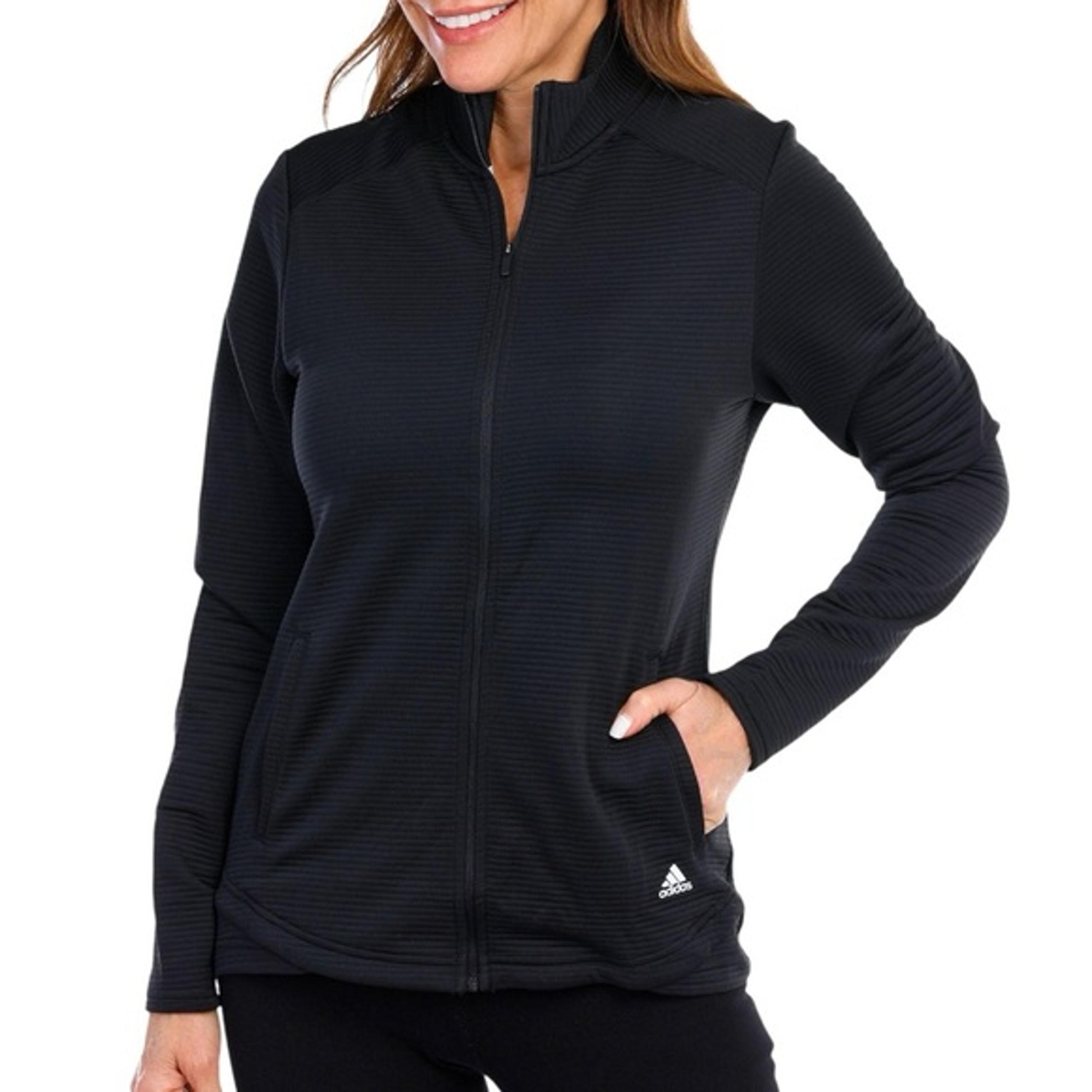 Adidas Women's Active Solid Zip Front Lightweight Jacket NWT large