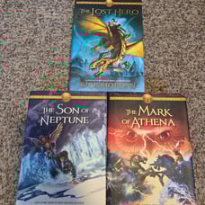 Heroes of Olympus Books 1-3