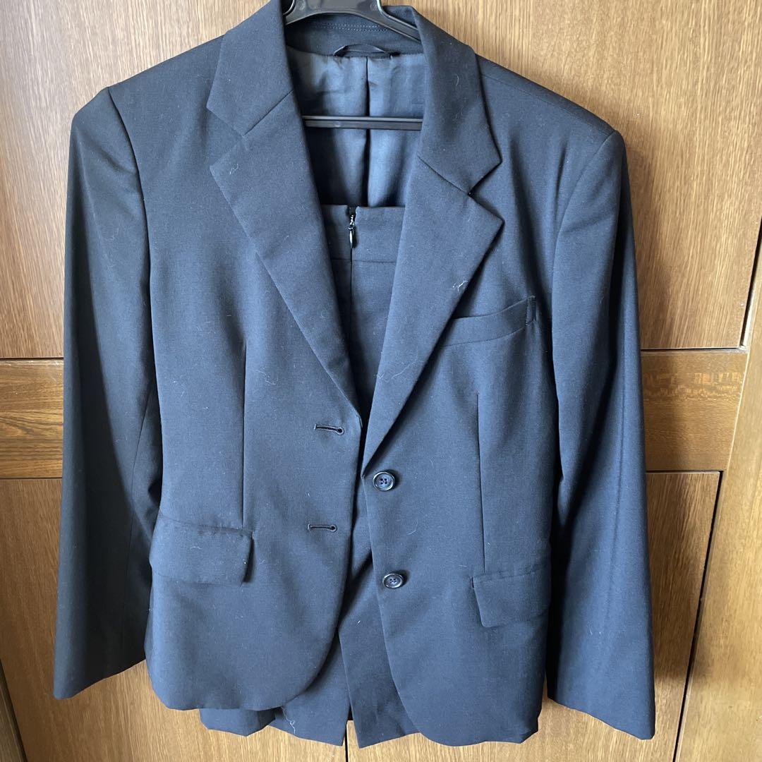 3-piece black Recruit Suit, size 7