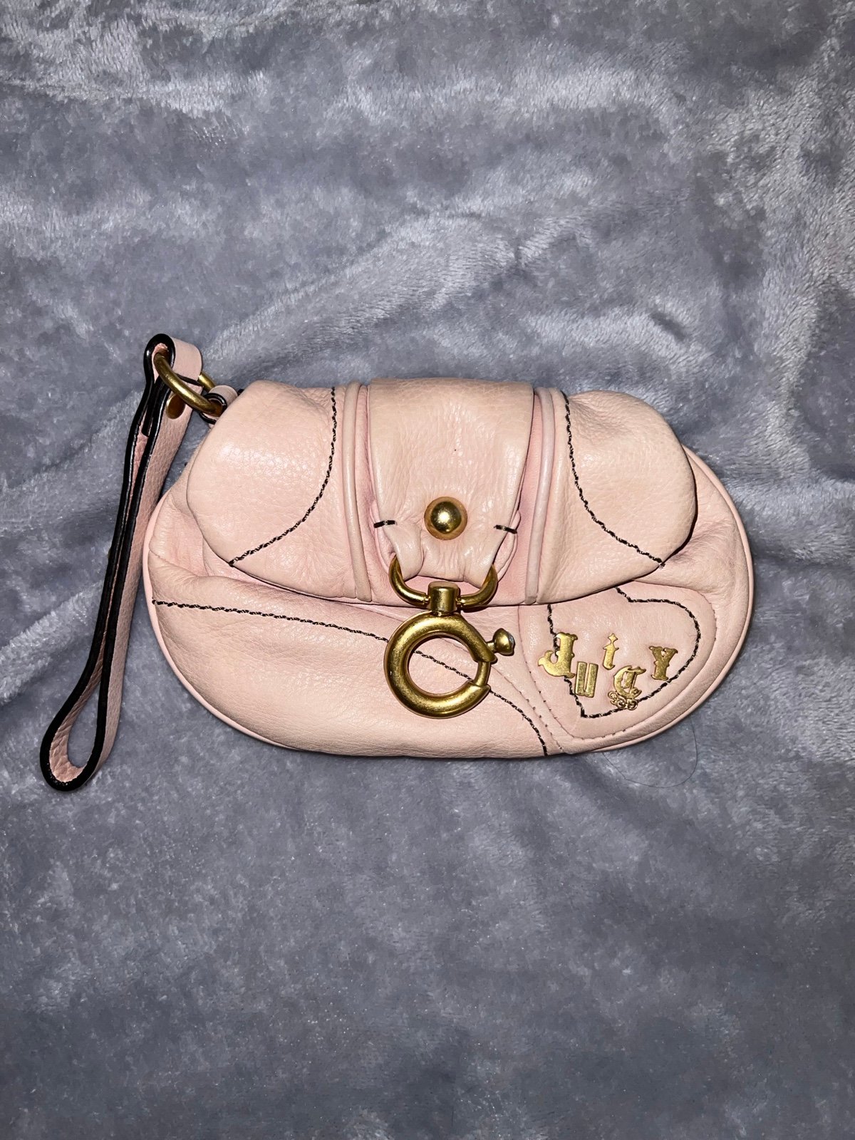Juicy couture leather wristlet