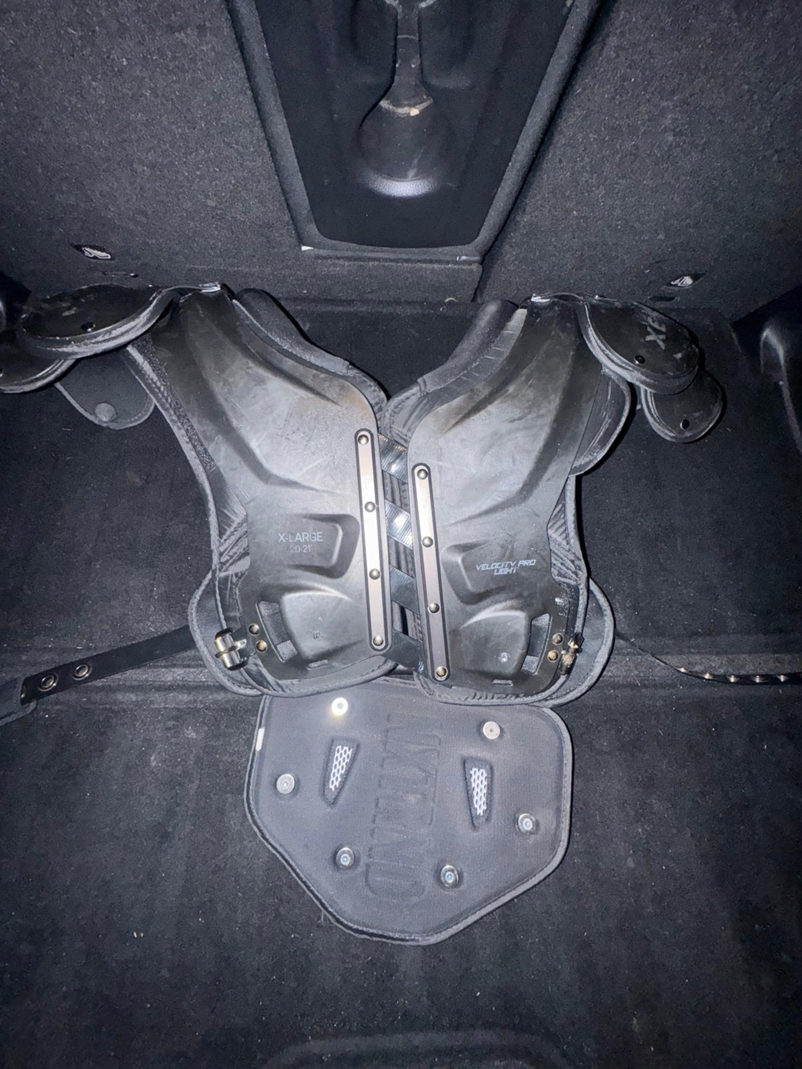 Xenith Velocity Pro Light Shoulder Pads + NXTRND Backplate