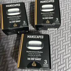 Manscaped 3 boxes manscaped replacement blades