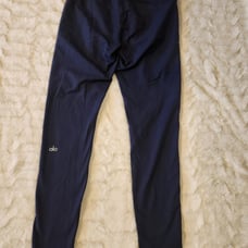 Alo leggings size L color navy blue 27