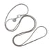 Vintage Italy Sterling Silver 925 1.7mm Snake Chain Necklace 24