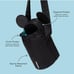Corkcicle x Disney Minnie Mickey Mouse Ears Crossbody Water Bottle Sling Bag, Bl