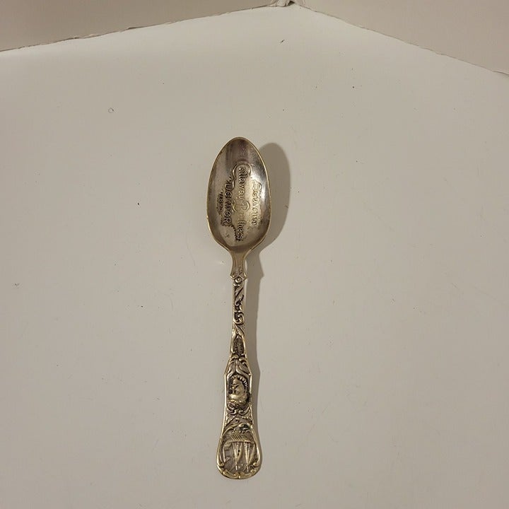 Callaway Brothers Souvenir U. S. Sterling Spoon Denver 1893
