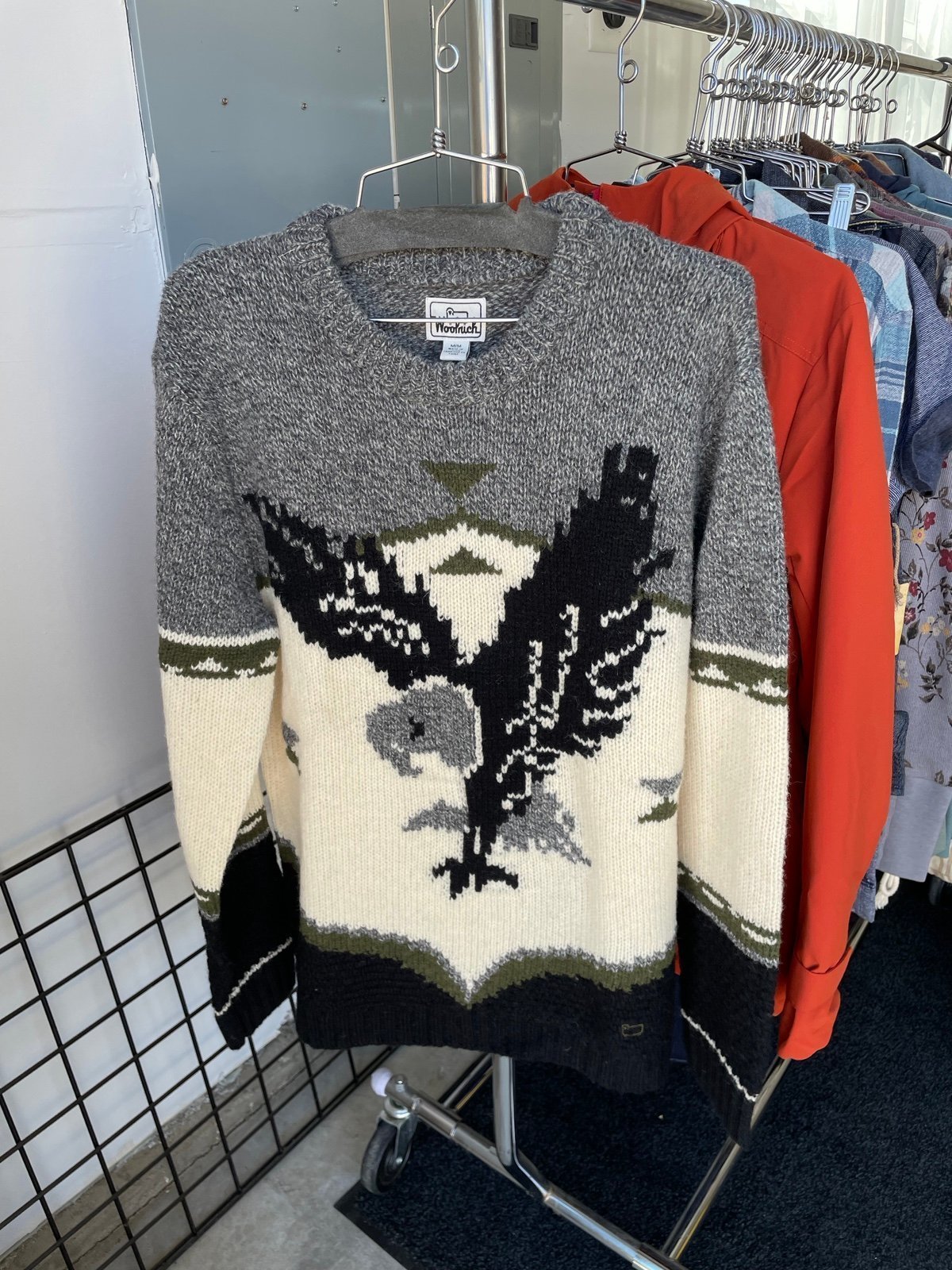 Woolrich eagle sweater