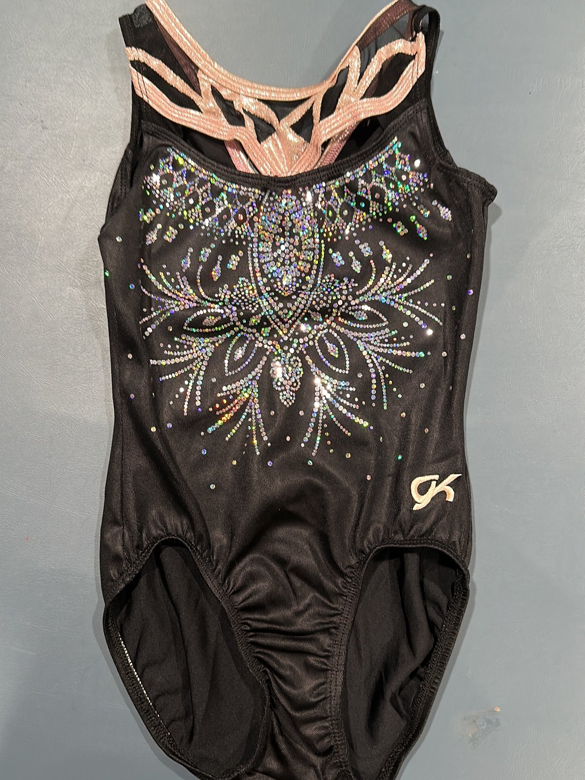 GK Leotard Onyx Blush Adult XS