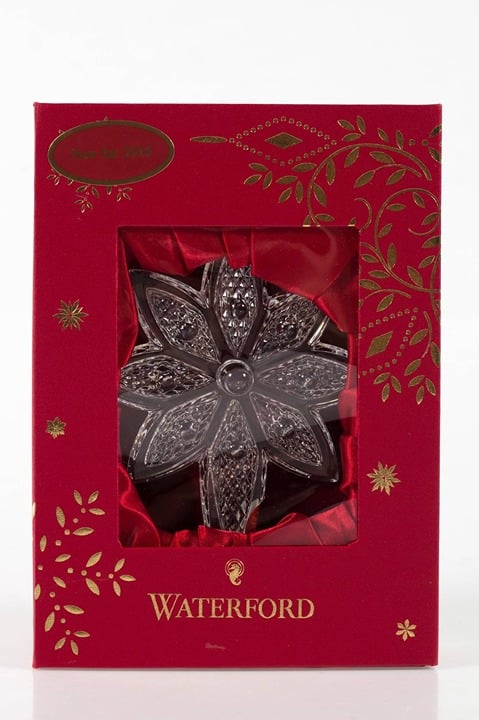 Waterford Crystal 2016 Annual Snowstar 5" Ornament SPECIAL EDITION NEW BOX