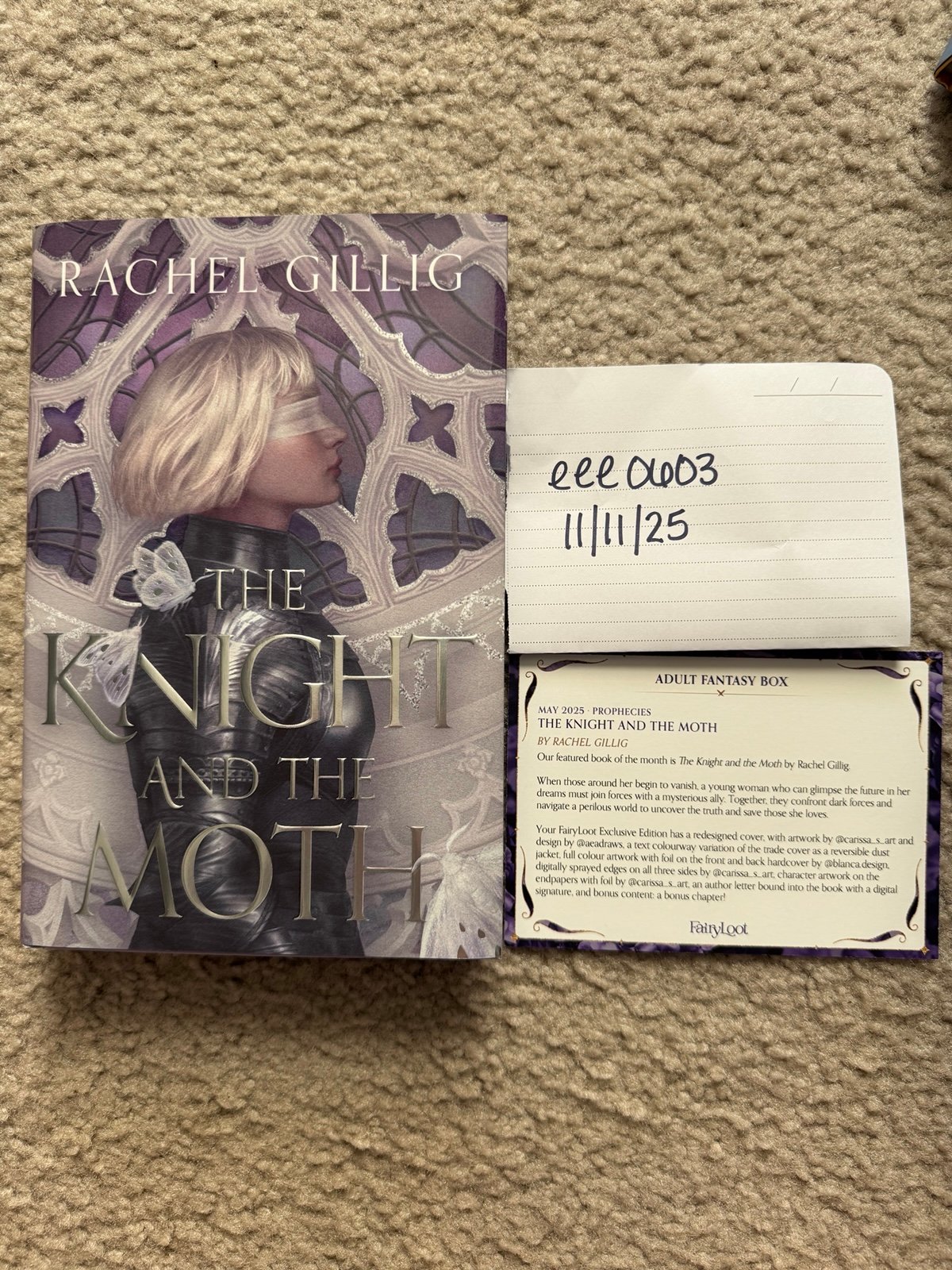 Fairyloot The Knight and the Moth