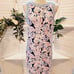 LILLY PULITZER SLEEVELESS PERIWINKLE BLUE / PINK WITH BOW CLOSURE SIZE 2