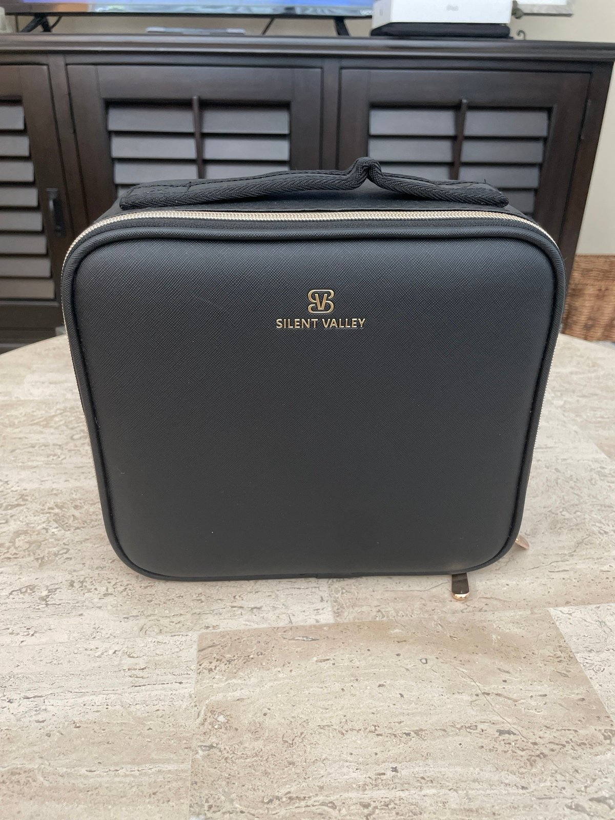 NEW Silent Valley makeup/jewelry travel organizer with light and mirror