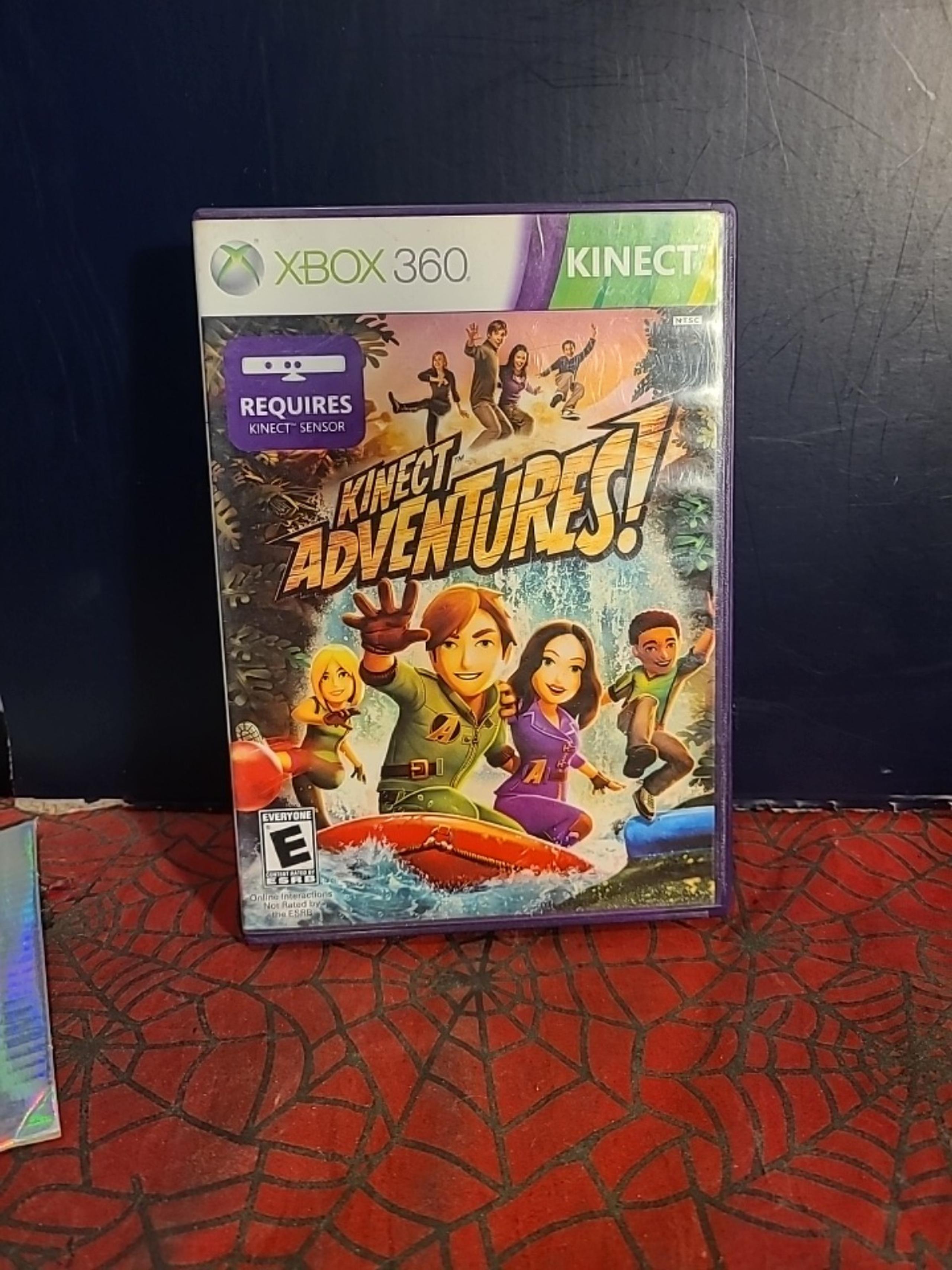 Embark on Kinect Adventures! Xbox 360 2010 Video Game Family-Friendly# - Microsoft