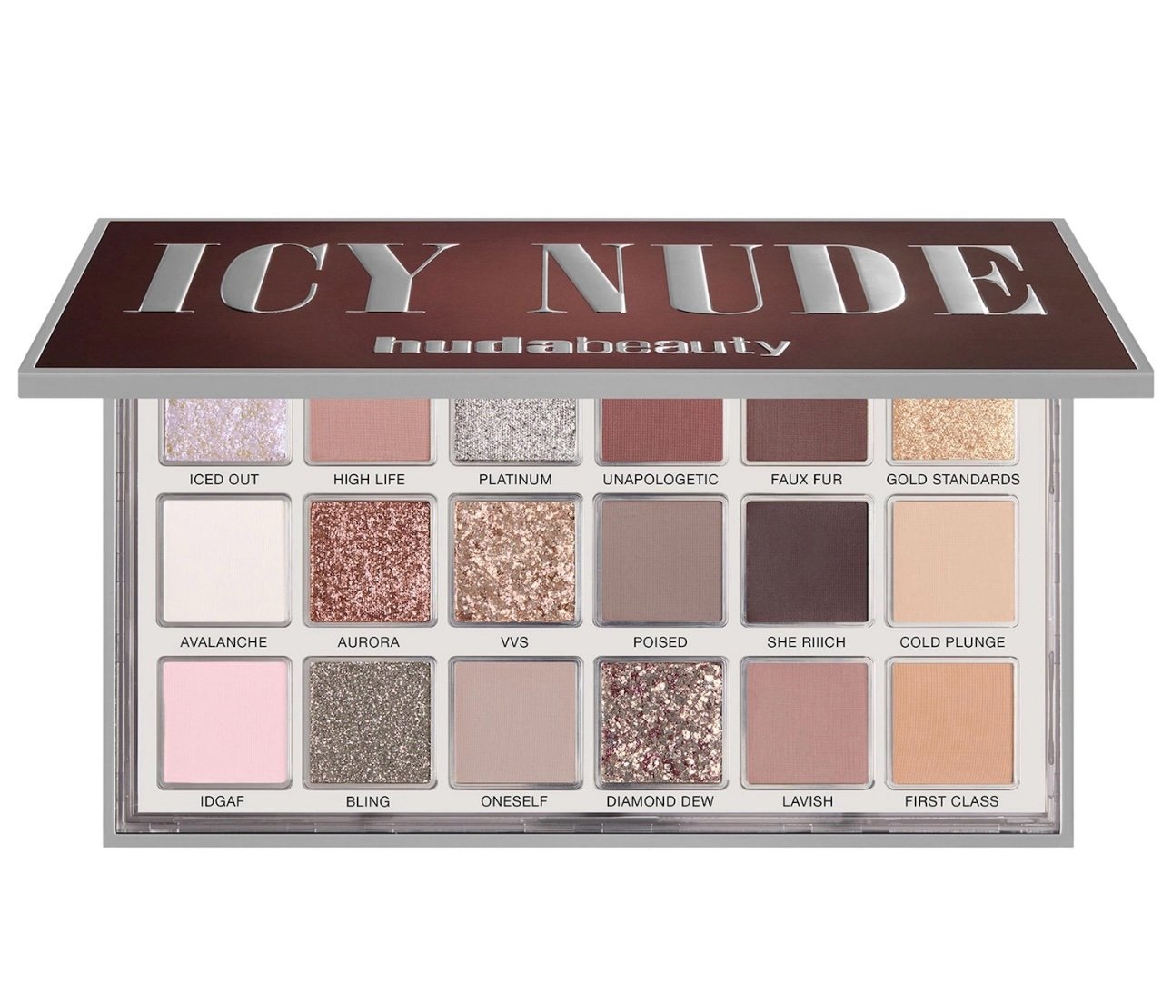 Huda Beauty Icy Nude Eyeshadow Palette