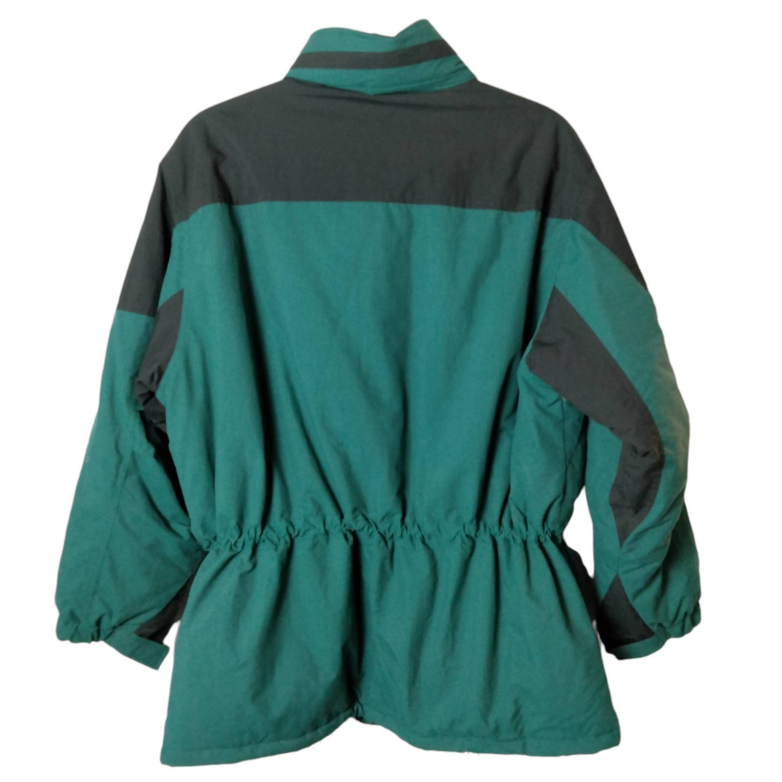 Vintage 90s LL Bean Mens Sz XL Green and Black Ski Coat shops Insulated Hooded