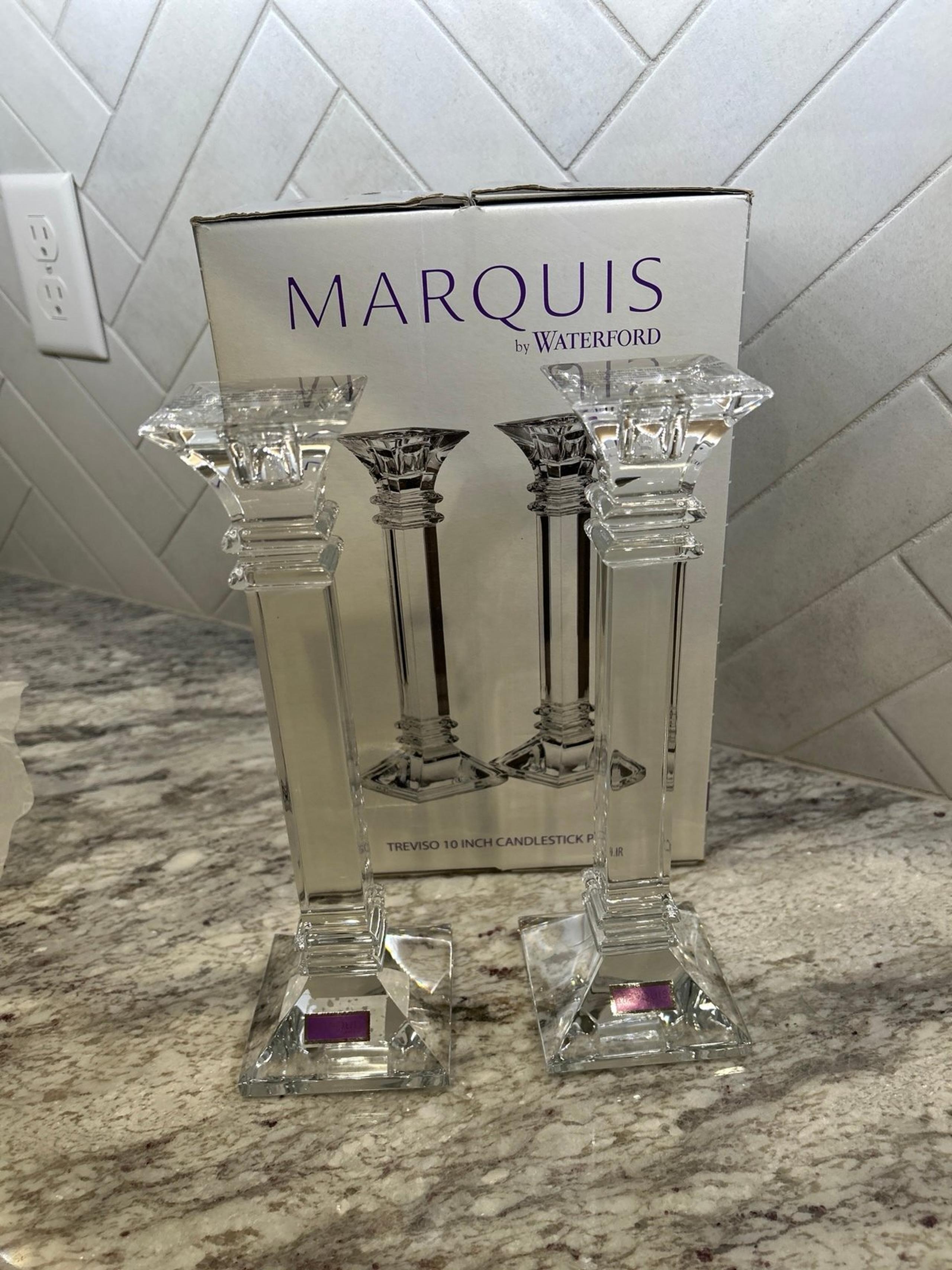 Marquis by Waterford 10” Candlestick pair