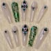 Emerald Birthstone Swarovski Press On Na