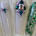 Emerald Birthstone Swarovski Press On Na