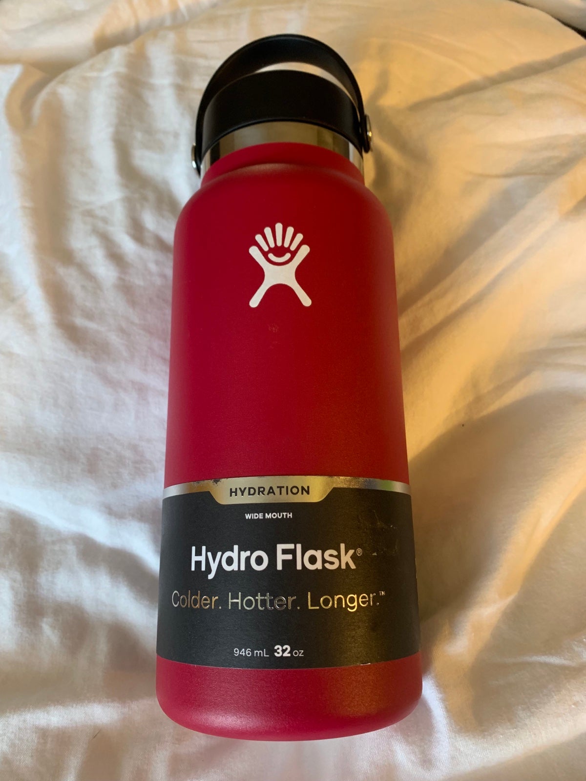 NEW 32 oz Hydro Flask Double Wall Insulated Stainless Steel Leak Proof Snapper
