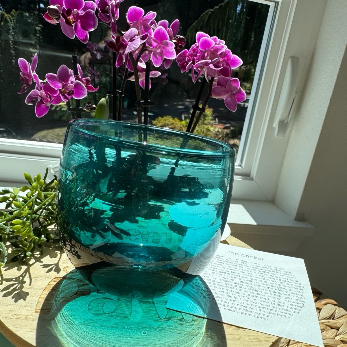 Glassybaby Happy Hour Drinker NWT