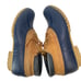 VTG L.L.Bean Maine Hunting Shoes Duck Boots Mens 7 Low Blue Brown Outdoors