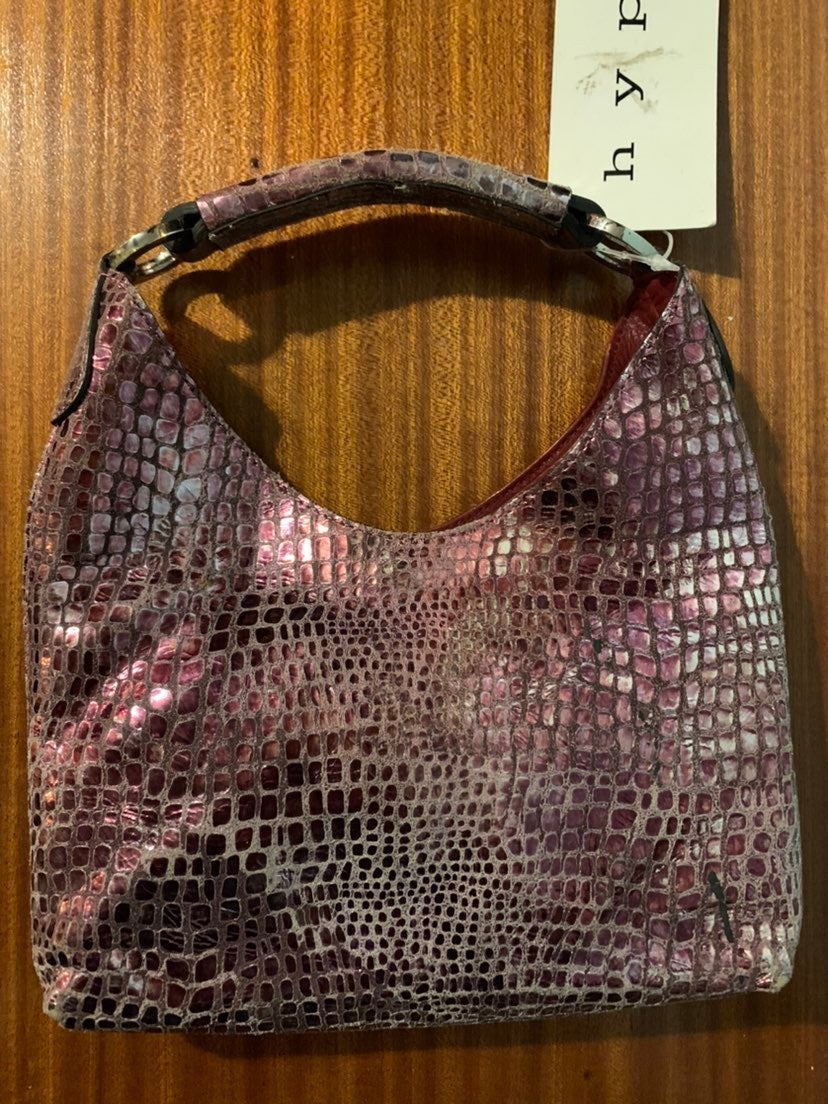 Vintage HYPE Faux shops Snakeskin Purse