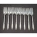 Vtg Oneida Silver English Garden 49 Pcs For 7 Silver Plate Flower Handle 1948