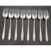 Vtg Oneida Silver English Garden 49 Pcs For 7 Silver Plate Flower Handle 1948