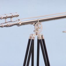 Floor Standing Chrome Griffith Astro Telescope 64