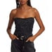 Ba&sh Puck Pull Sequined Knit Tube Strapless Top Size Large NWT