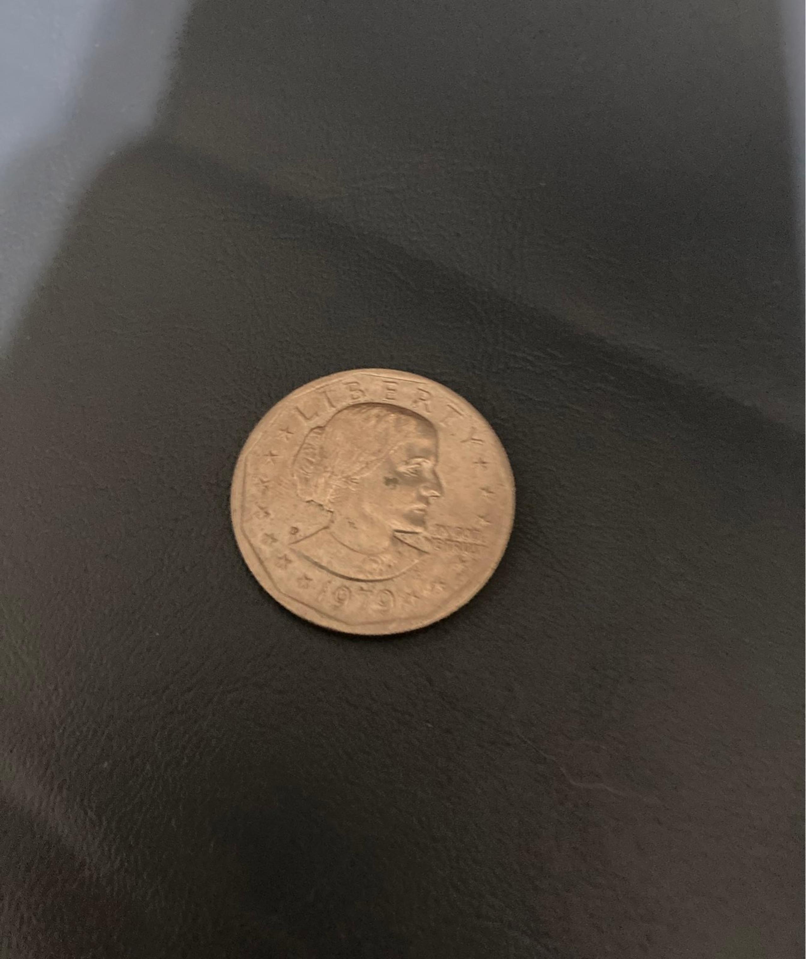 Susan B Anthony One Dollar Coin 1979