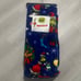 Dr. Seuss The Grinch Royal Blue Oversized Plush Throw Blanket 50” x 60”