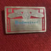 1999 Budweiser Smoked Mirror Bar Beer Sign 26X18 Anheuser-Busch King of Beers
