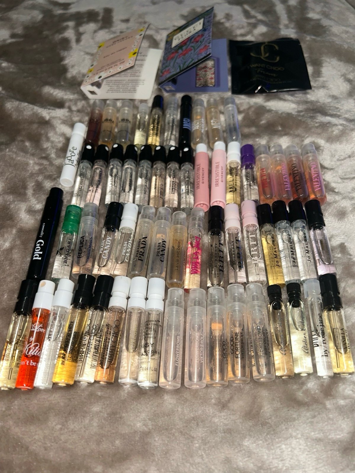Perfume sample Lot- 62 Samples