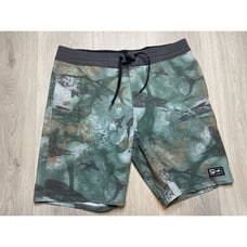 Pelagic Board Short Men 33 Open Seas Camo Swim Suit Surf Wake Beach Fishing SUP