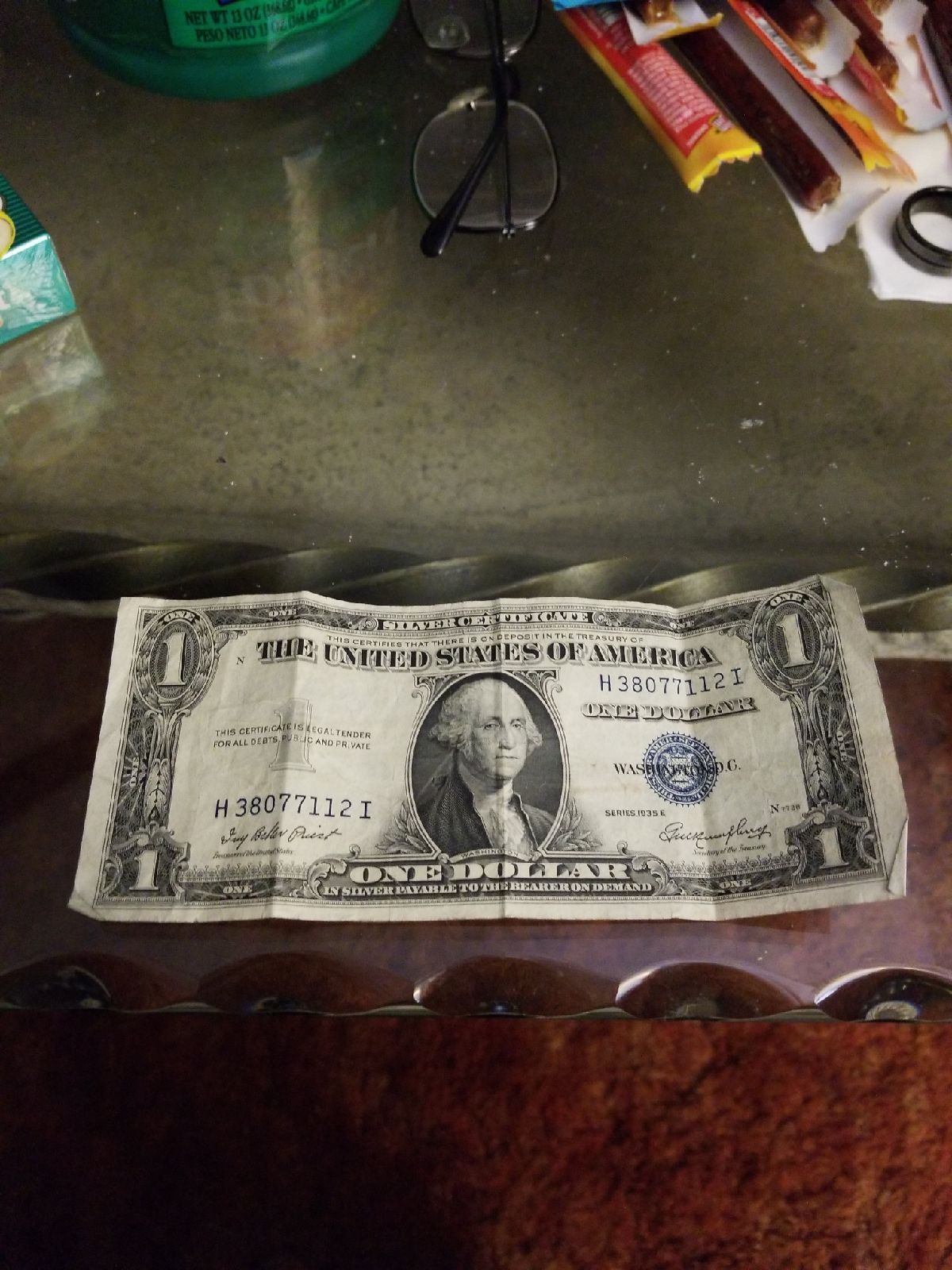 silver certificate 1935E
