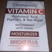 4x Dermatouch Vitamin C Hyloronic Acid Anti Aging Sea Algae Peptides 1.6 Fl Oz