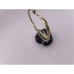 Handmade Stone Bracelet Polished Stone On Facing Twisted Metal Band Adjustable